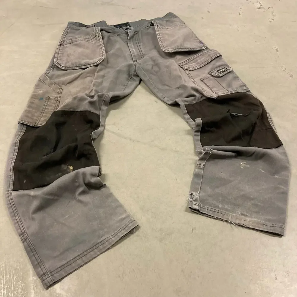 vintage baggy double knee cargo pants 34x30